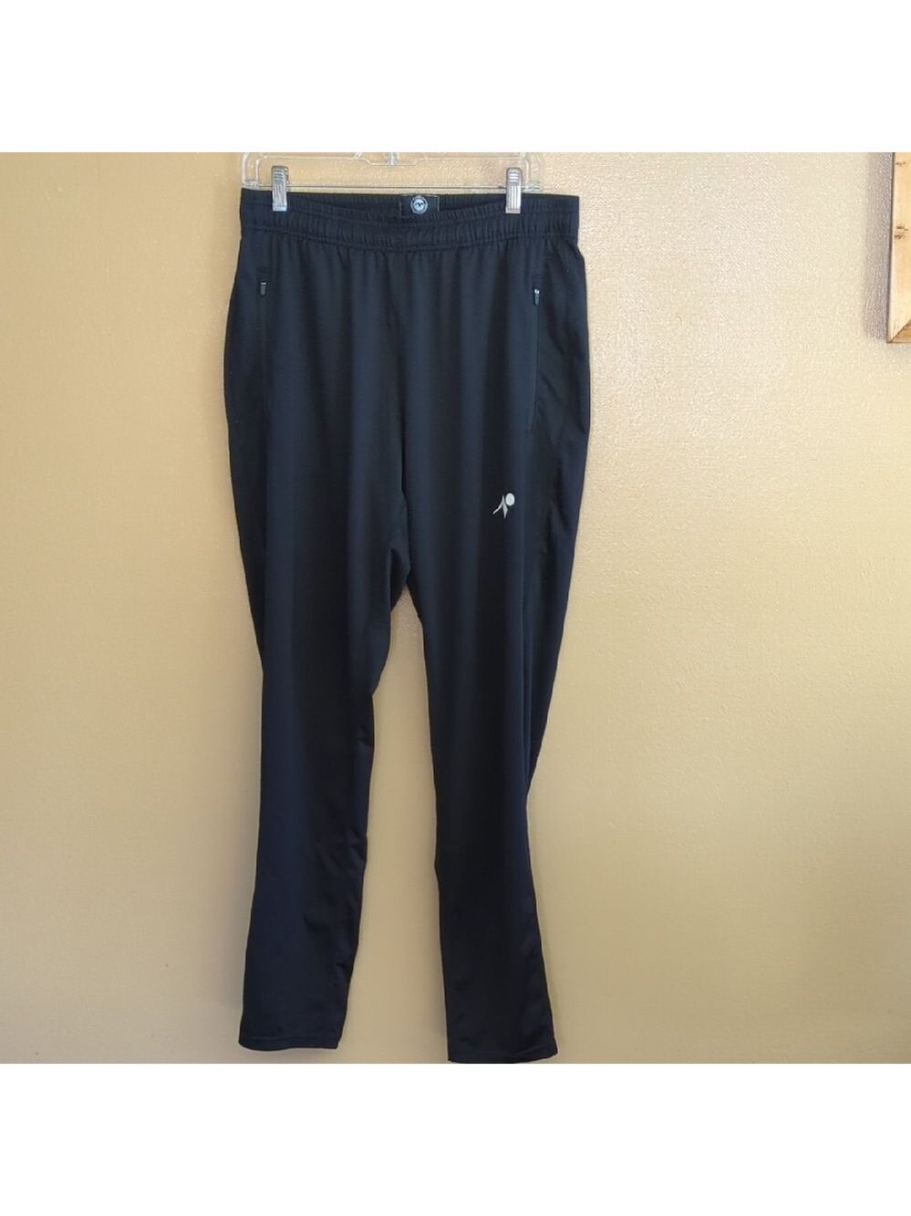 Active USA Black‎ Sweatpants for Casual Comfort, Medium Size